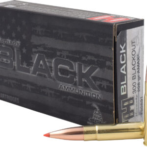 Hornady 80891 Black  300Blackout 208gr Hornady A Max 20 Per Box/10 Case