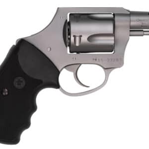 Charter Arms 74429 Boomer  Large 44 Special, 5 Shot 2" Matte Stainless Steel Ported/Tapered Barrel, Matte Stainless Cylinder & Frame w/Black Finger Grooved Rubber Grip