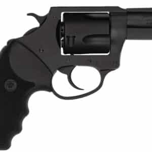 Charter Arms 14420 Bulldog  Large Frame 44 S&W Spl 5 Shot 2.50" Black Stainless Steel Barrel, Cylinder & Frame, Black Finger Grooved Rubber Grip, Exposed Hammer