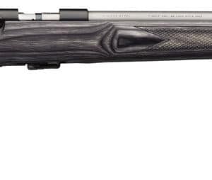 Browning 025236270 T-Bolt Target/Varmint SR 17 HMR 10+1 22" Threaded Varmint Barrel, Polished Blued Steel Receiver, Satin Gray Laminate Stock, Pachmayr Decelerator Recoil Pad, Optics Ready