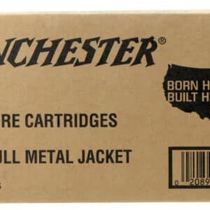 Winchester Ammo WM1931000 USA M193 5.56x45mmNATO 55gr Full Metal Jacket 1000rds *Sold by Case