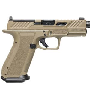 SHDW XR920 9mm 4.5" FDE Blk TB TNS 17rd