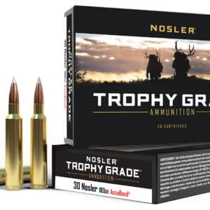 Nosler 60117 Trophy Grade 30Nosler 180gr Nosler AccuBond 20 Per Box/10 Case