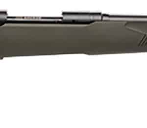 Savage Arms 57019 110 Hog Hunter Full Size 308 Win 4+1 20" Matte Black Threaded Barrel, Carbon Steel Drilled & Tapped Receiver, AccuFit w/Adj Comb & LOP OD Green Synthetic Stock, Right Hand