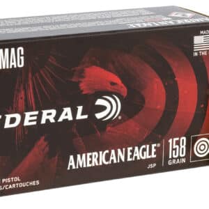 Federal AE357A American Eagle Handgun 357Mag 158gr Jacketed Soft Point 50 Per Box/20 Case