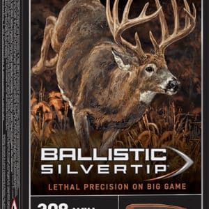 Winchester Ammo SBST308A Ballistic Silvertip 308Win 168gr Rapid Controlled Expansion Polymer Tip 20 Per Box/10 Case