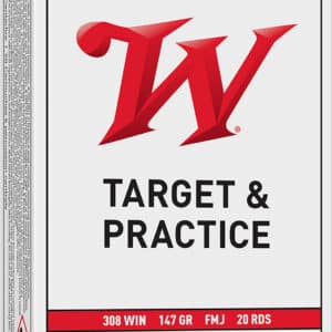 Winchester Ammo USA3081 USA 308Win 147gr Full Metal Jacket 20 Per Box/10 Case