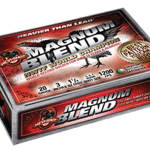 HEVI-Shot HS00567 Magnum Blend  20Gauge 3" 1 1/4oz Tungsten 5/6/7Shot 5 Per Box/10 Case