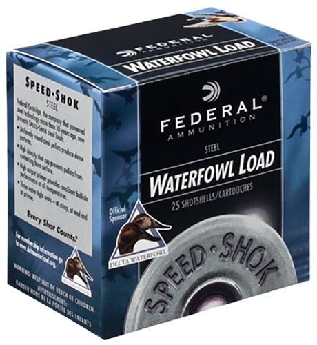 Federal WF1334 Speed-Shok 12Gauge 3.50" 1 3/8oz 4Shot 25 Per Box/10 Case