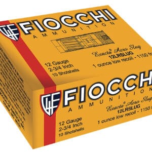 Fiocchi 12FLESLU Aero Extrema 12Gauge 2.75" 7/8oz RifledSlug Shot 10 Per Box/8 Case *Sold by Ammo Can