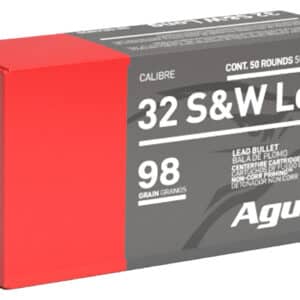 Aguila 1E322340 32S&W Long 98gr Lead Round Nose 50 Per Box/20 Case