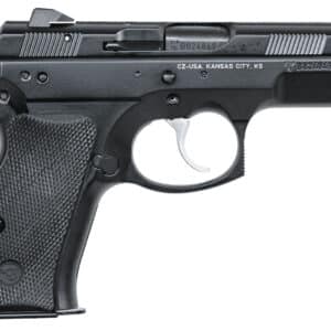 CZ-USA 91194 75 D PCR Compact Frame 9mm Luger 14+1 3.75" Black Steel Barrel, Black Steel Serrated Slide, Black Polycoat Aluminum Frame w/Beavertail, Black Rubber Grip, Right Hand