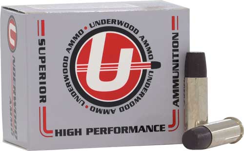 UNDERWOOD 44 REM MAG +P+ 340GR - LEAD-FN 20RD 10BX/CS