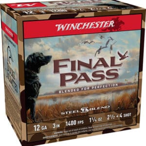 WINCHESTER FINAL PASS 12GA 3" - 1-1/4OZ #2.5 & #4 25RD 10BX/CS