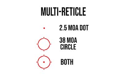 C&H COMP MAX OPTIC 2.5 MOA RD BLK - Image 2