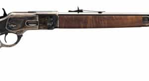 WINCHESTER 1873 SPORTER 357/38 - SP OCT/BLUED 24" CASE COL PG