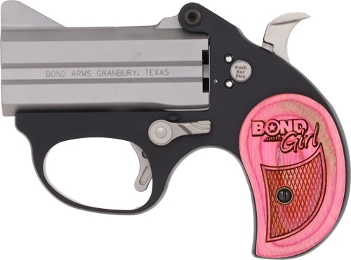 BOND ARMS GIRL STINGER 380ACP - 3" BBL STAINLESS PIND WOOD GRP - Image 2