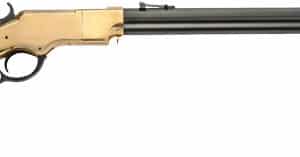 CIMARRON HENRY CIVILIAN 44/40 - 24" BRASS FRAME/BLUED WALNUT