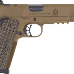 SPRINGFIELD 1911 TRP 45ACP AOS - 5" 8RD COYOTE BROWN