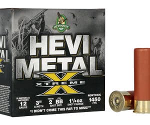 HEVI 12GA 3" #2 TUNGSTEN/BB STEEL
