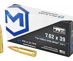 MAXIM 762X39 117GR TUI SBA 20/200