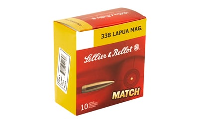 S&B 338LAPUA 250GR SIERRA HPBT 10/BX - Image 2