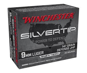 WIN SILVERTIP 9MM 147GR HP 20/200