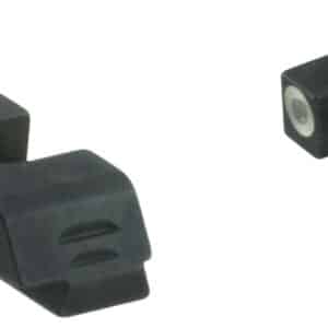 AmeriGlo GL5113 Classic Tritium Sight Set for Glock  Green Tritium White Outline Front Sight-Green Tritium White Outline Rear Sight