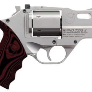 RHINO Rev 30SAR X 357Mag 3" SS/Blk MnClip 6rd