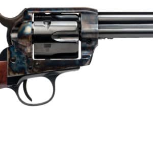 Cimarron PP401 Frontier Pre-War 1896-1940 38 Special/357 Mag 6 Shot, 5.50" Blued Steel Barrel, Blued Cylinder, Color Case Hardened Steel Frame, Walnut Grip, Exposed Hammer