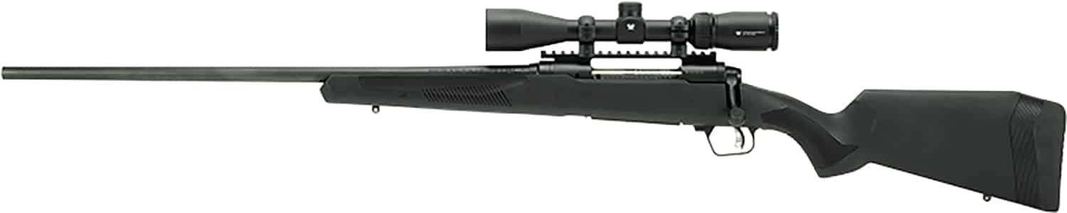 Savage Arms 57320 110 Apex Hunter XP 6.5 Creedmoor 4+1 24", Matte Black Metal, Synthetic Stock, Vortex Crossfire II 3-9x40mm Scope, Left Hand