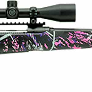 Savage Arms 57337 110 Apex Hunter XP 6.5 Creedmoor 4+1 24", Matte Black Metal, Muddy Girl Synthetic Stock, Vortex Crossfire II 3-9x40mm Scope