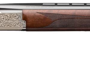Browning 018163304 Citori Feather Lightning 12 Gauge 28" Barrel 3" 2rd, Blued Steel Barrel, Satin Nickel Finished Engraved Alloy Receiver,  American Black Walnut Stock With Lightening Style Grip