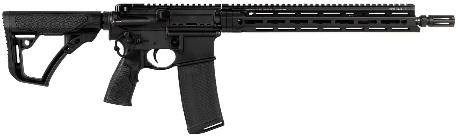 Daniel Defense 0212815049055 DDM4 V7 SLW *CA Compliant 5.56x45mm NATO 14.50" 10+1 Black Hard Coat Anodized 6 Position w/SoftTouch Overmolding Stock