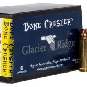 Magnum Research DEP50FP325 BoneCrusher  50AE 325gr Flat Point 25 Per Box/20 Case