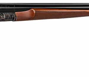 CZ-USA 06407 Sharp-Tail 410 Gauge 3" 2rd 28" Black Hard Chrome Side-by-Side Barrel, Color Case Hardened Metal Finish, Turkish Walnut Stock Includes IC & M Chokes
