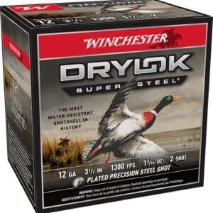 Winchester Ammo XSM12L2 Drylok Super Steel Magnum 12Gauge 3.50" 1 9/16oz 2Shot 25 Per Box/10 Case