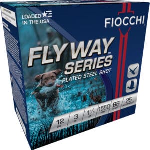 Fiocchi 123ST15B Flyway  12Gauge 3" 1 1/5oz BBShot 25 Per Box/10 Case