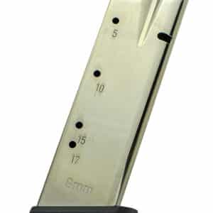 CZ-USA 11161 CZ 75  19rd 9mmLuger CZ Shadow 2/75 SP-01 Nickel Steel