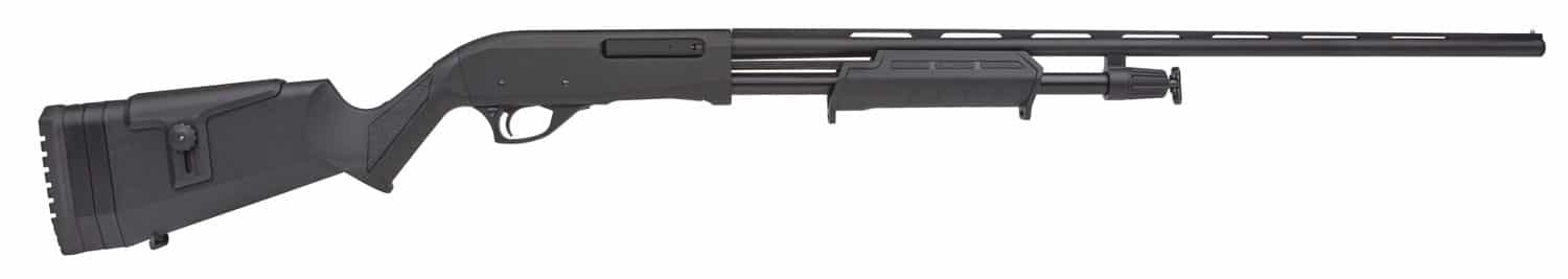 Rock Island PA410H26 All Generations 410 Gauge 3" 5+1 26" Black Anodized Contoured/Smooth Bore/Vent Rib Barrel, Black Fixed w/Adjustable Cheek Rest Stock