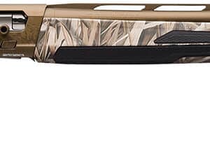 Browning 011705205 Maxus II Wicked Wing 12 Gauge 3.5" 4+1 (2.75") 26" Barrel, Burnt Bronze Cerakote Finish, Mossy Oak Shadow Grass Habitat Stock w/Overmolded Grip Panels