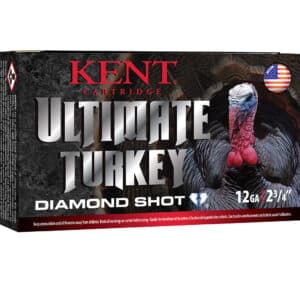 Kent Cartridge C122TK465 Ultimate Turkey 12Gauge 2.75" 1 5/8oz 5Shot 10 Per Box/10 Case