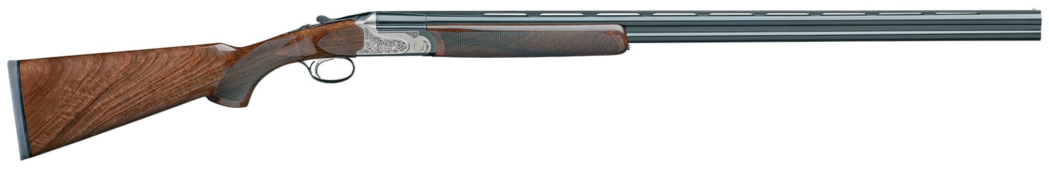 Rizzini USA 2403-12 BR110 Light Luxe 12 Gauge 28" O/U VR 2rd 3" Gray Anodized Turkish Walnut Fixed Pistol Grip Stock Right Hand (Full Size) Includes Multi-Choke