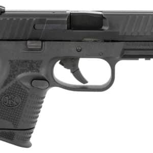 FN 66100816 509C  Steel Frame 9mm Luger 10+1, 3.70" Black Steel Barrel, Matte Black Serrated Stainless Steel Slide & Polymer Frame w/Picatinny Rail, Black Interchangeable Backstrap Grip, Ambidextrous