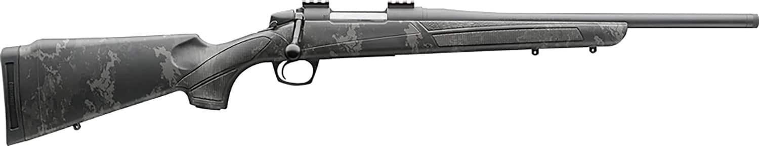 CVA CR3901R Cascade SB Full Size 6.5 Creedmoor 4+1 18" Graphite Black Cerakote Steel Threaded Barrel, Veil Tac Camo Fixed w/SoftTouch Fiberglass Stock