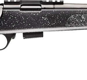 Bergara Rifles BMR006 BMR Carbon Fiber Full Size 17 HMR 5+1/10+1 20" Matte Blued Carbon Fiber/Steel Threaded Barrel & Drilled & Tapped Steel Receiver, Fixed Black/Gray Speckled Synthetic Stock