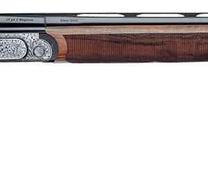 Rizzini USA 510128 Artemis Field Full Size 28 Gauge Break Open 3" 2rd 29" Gloss Blued Anodized Silver Engraved Steel Receiver, Fixed w/Prince of Whales Grip, Oiled Turkish Walnut Wood Stock