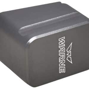 Warne MEG1754GR Magazine Extension  made of 6061-T6 Aluminum with Hardcoat Anodized Gray Finish for Glock 17, 22 Magazines (Adds 5rds 9mm Luger, 4rds 40 S&W)