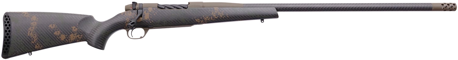 Weatherby MCB20N257WR8B Mark V Backcountry 2.0 Carbon 257 Wthby Mag 3+1 26" Carbon Fiber Wrapped Barrel, Patriot Brown Cerakote Metal Finish, Backcountry 2.0 Carbon Peak 44 Blacktooth Stock