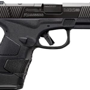 Mossberg 89025 MC2sc Sub-Compact 9mm Luger 3.40" 14+1,11+1 Matte Black DLC Stainless Steel with Optics Cut Aggressive Textured Black Polymer Grip (No Safety)